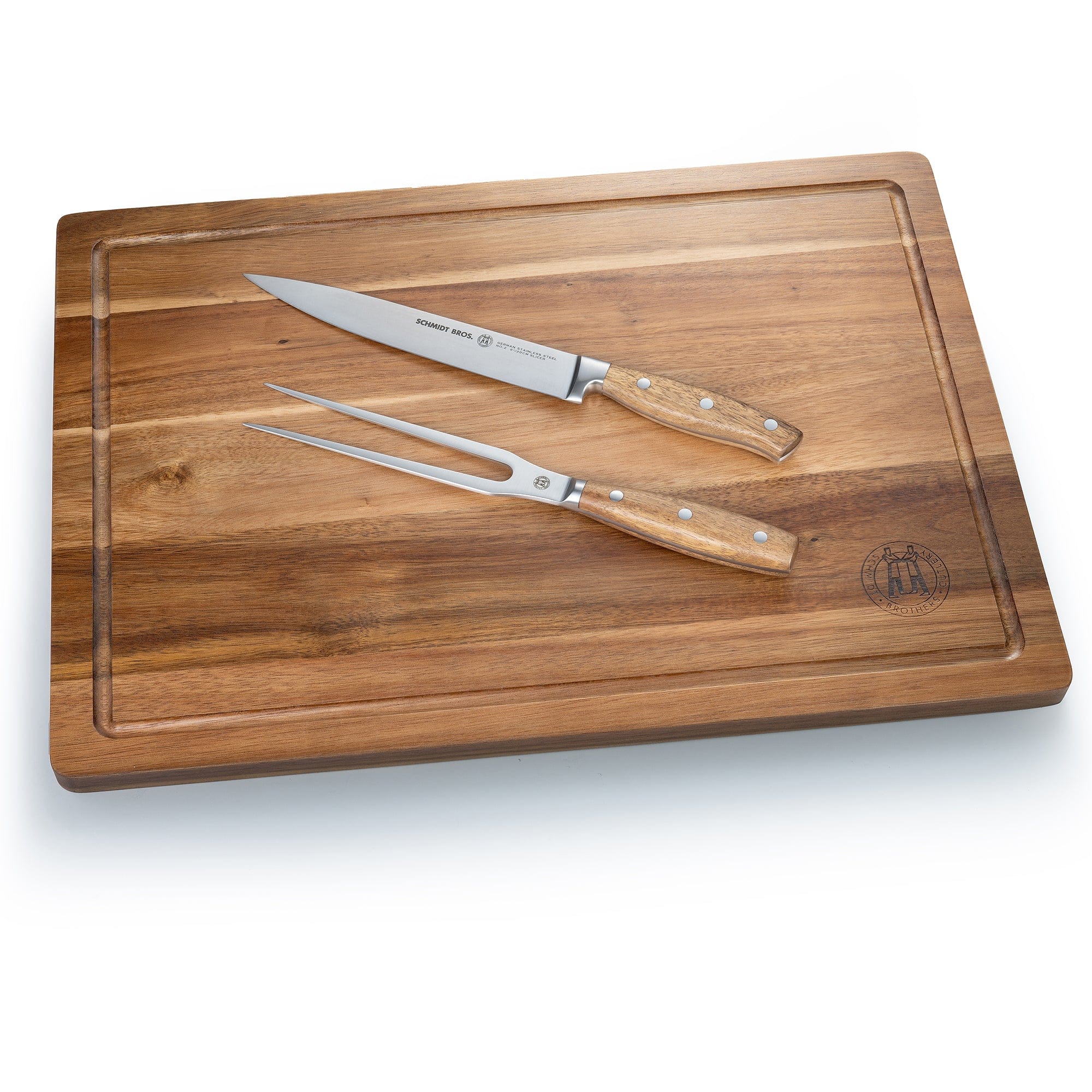 Forged Acacia, 3-Piece Carving Set – Schmidt Bros.