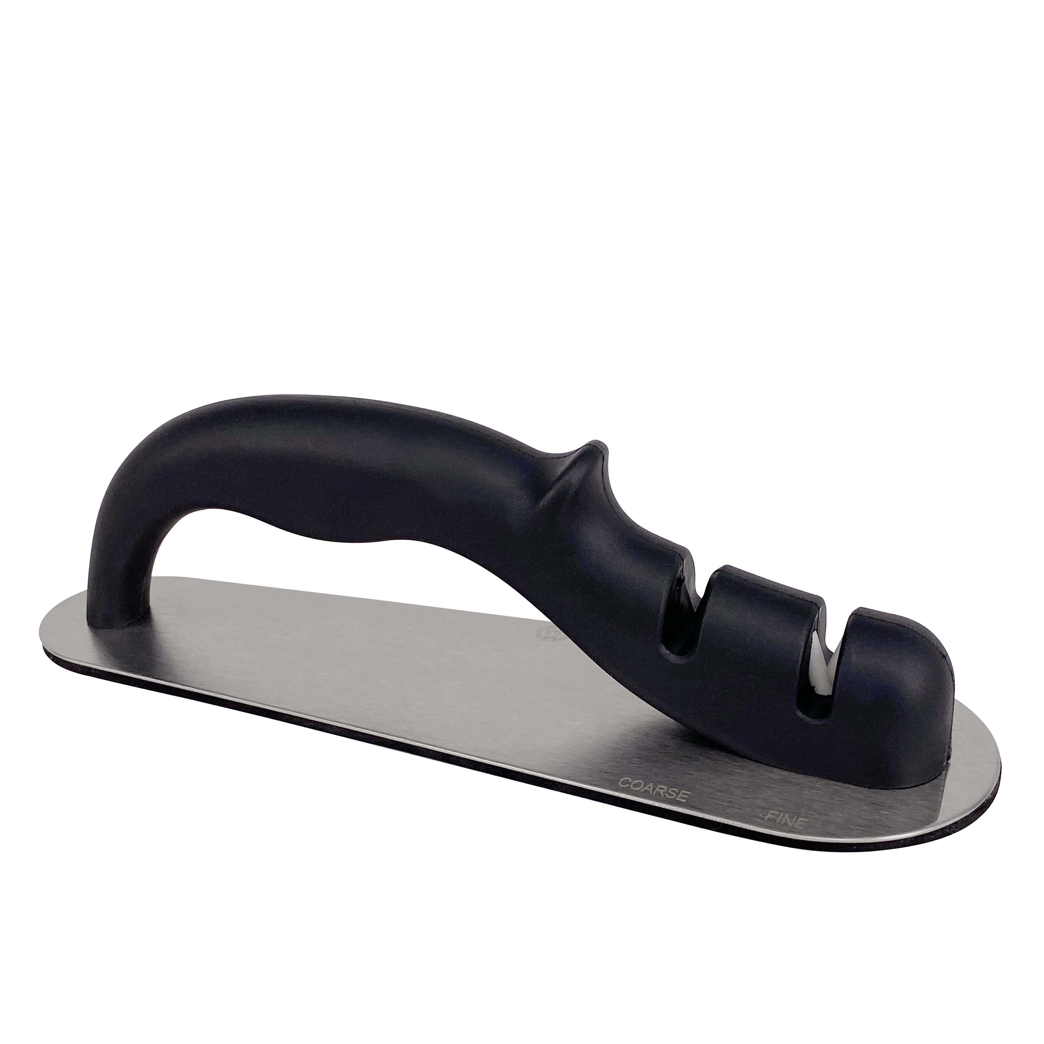 Compact Two Way Knife Sharpener - Black - Shop Now