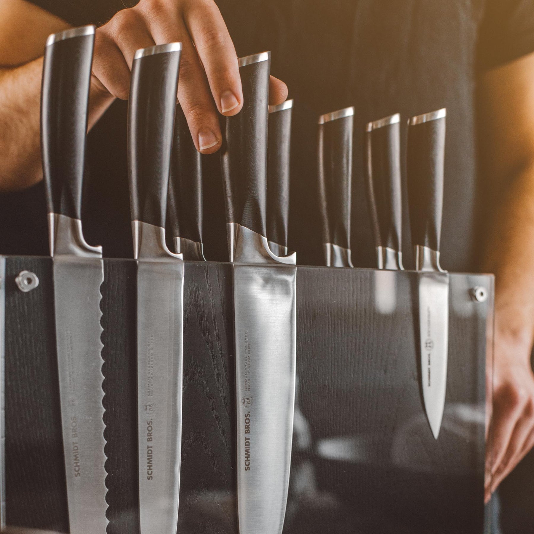 Titanium Cutlery Ultimate 16-Piece Knife Block Set