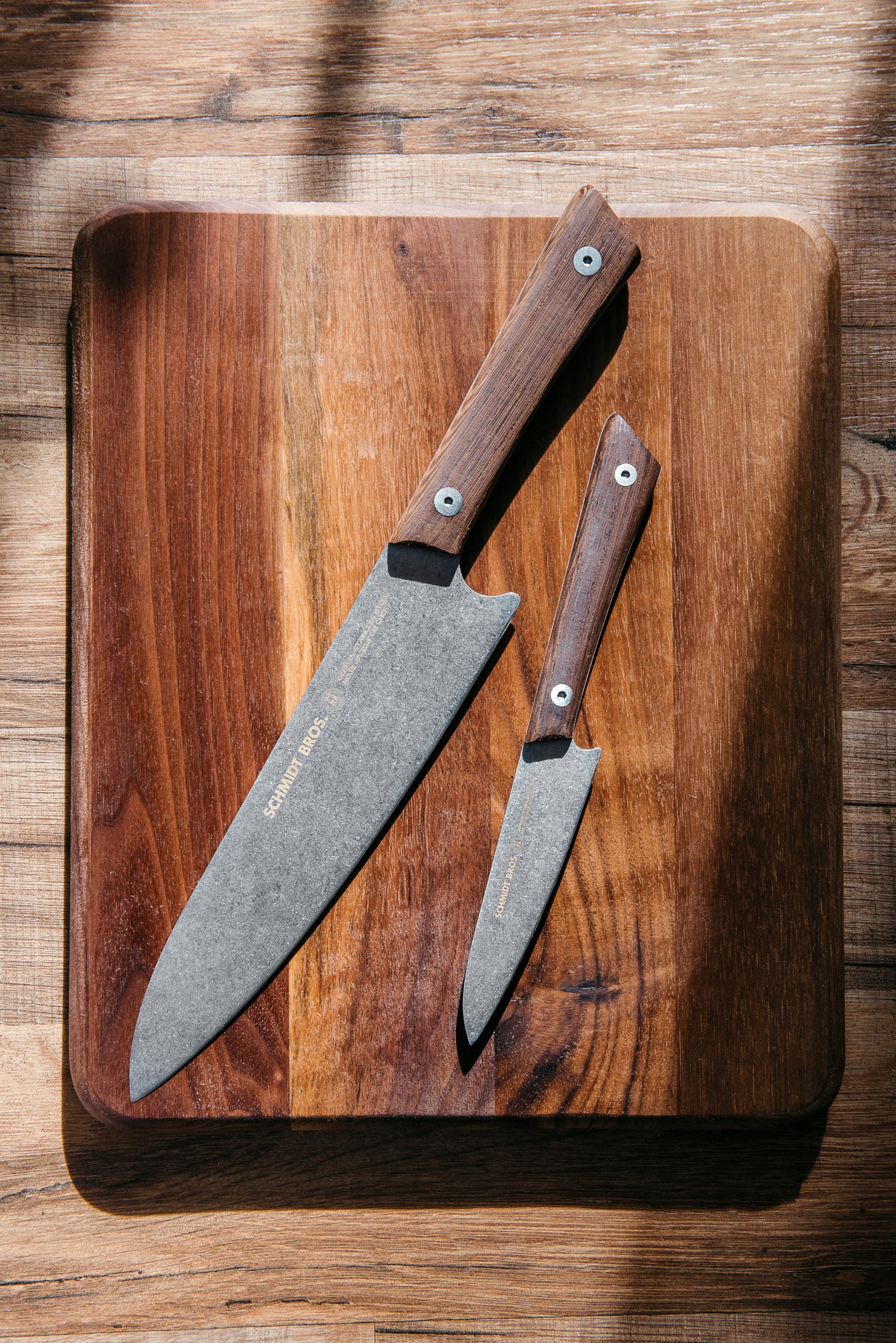 Schmidt Brothers White Shiplap 15-Piece Knife Block Set + Reviews