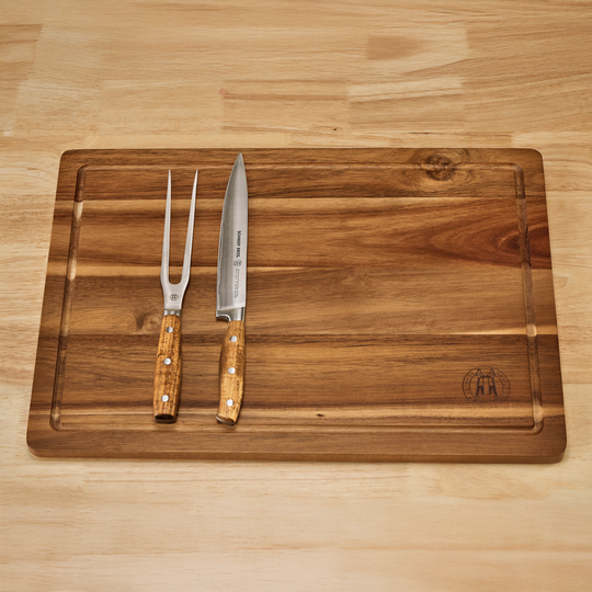 Forged Acacia, 3-Piece Carving Set – Schmidt Bros.