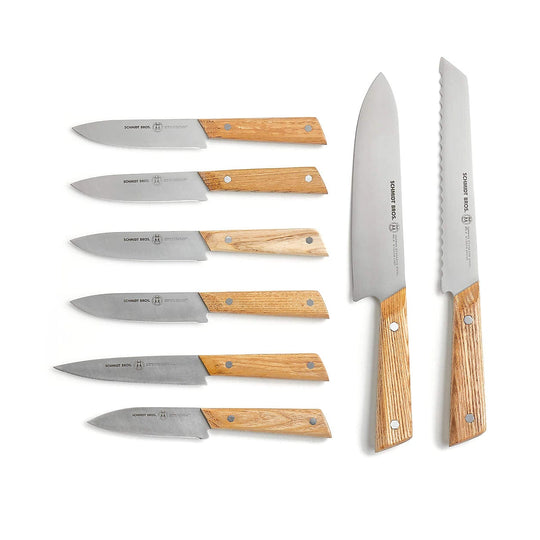 Hex 9-Piece Knife Block Set | Schmidt Brothers – Schmidt Bros.