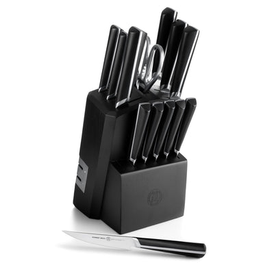 Emeril 2-pc Forged Cutlery Set W/ Sharpener 