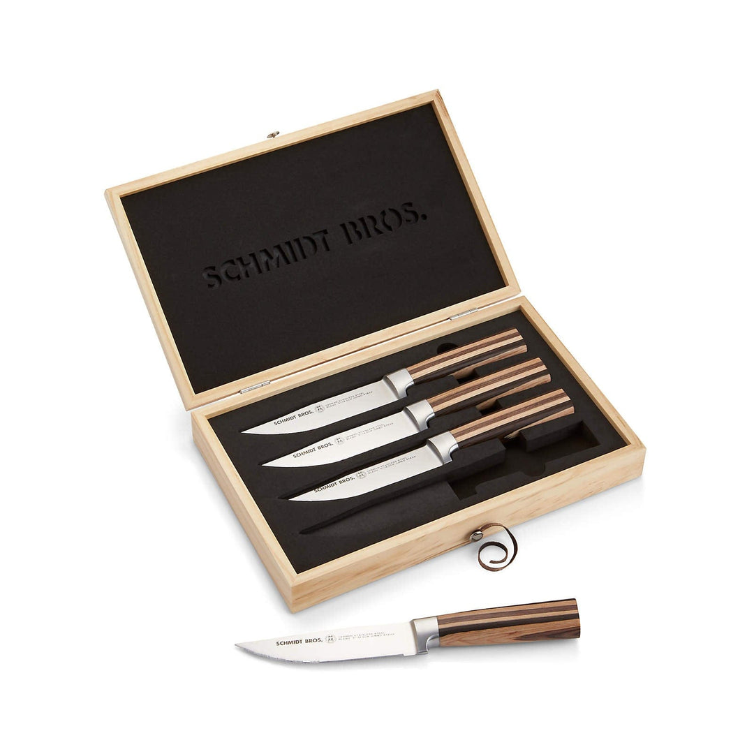 Farmhouse Blend, 4-Piece Jumbo Steak Knife Set – Schmidt Bros.
