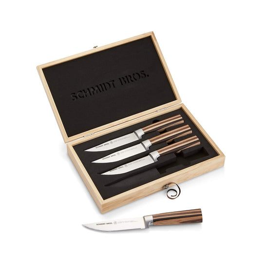 Farmhouse Blend, 4-Piece Jumbo Steak Knife Set – Schmidt Bros.