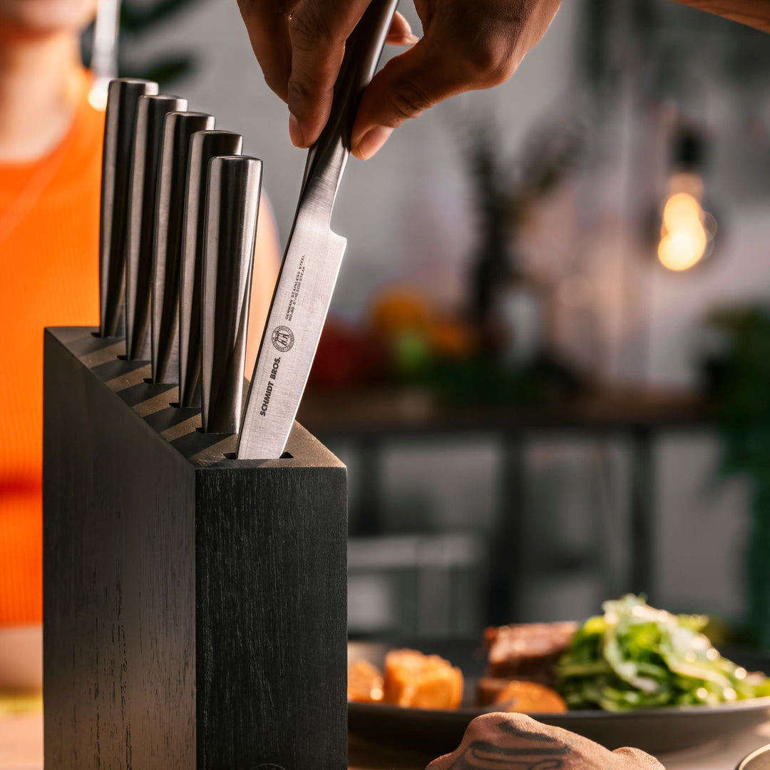 Apollo, 7-Piece Knife Block Set – Schmidt Bros.