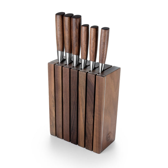Delta, 7-Piece Skyline Knife Block Set – Schmidt Bros.