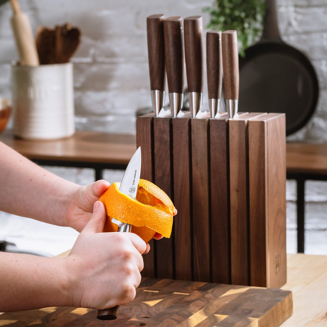 大物家具  BrooklynCafeStyle 10 pcs knife set with BAMBOO stand Berlinger Haus 3122 Taupe