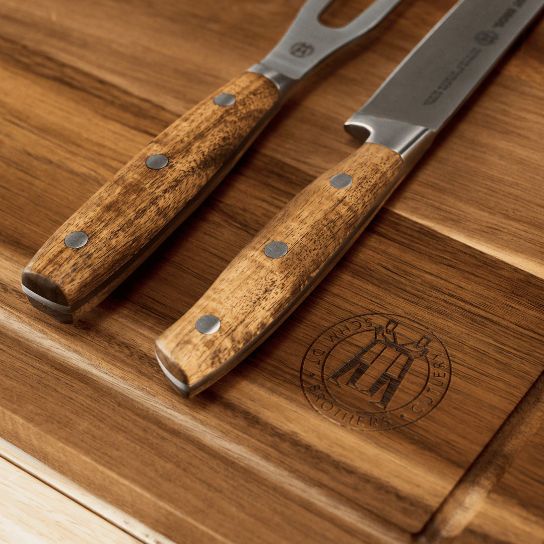 Forged Acacia, 3-Piece Carving Set – Schmidt Bros.