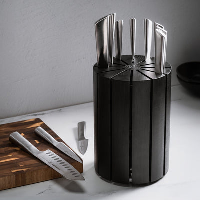 Schmidt Bros. Forged Steel, 12-Piece Giotto Knife Block Set