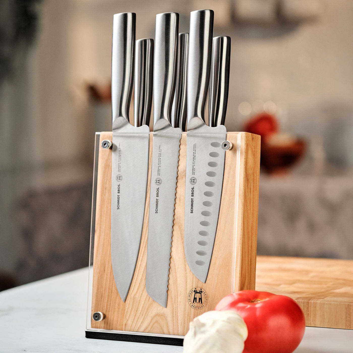 Schmidt Bros. Foundry, 7-Piece Knife Block Set