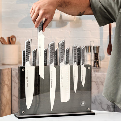Schmidt Bros. Gridiron, 14-Piece Knife Block Set