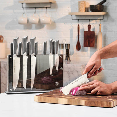 Schmidt Bros. Gridiron, 14-Piece Knife Block Set