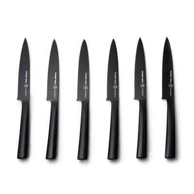 Schmidt Bros. Jet Black, 12-Piece Knife Block Set - Schmidt Brothers Cutlery