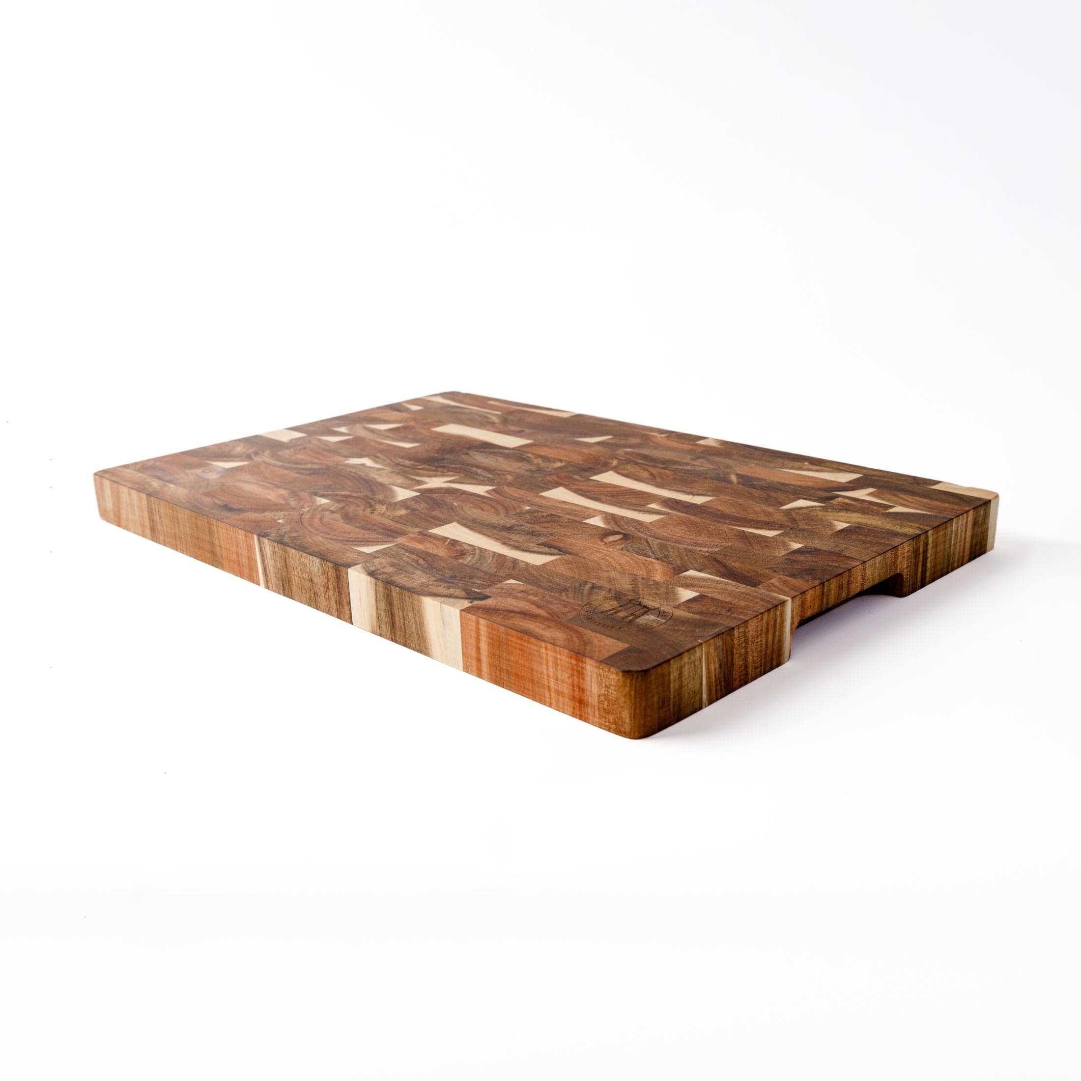 18" Acacia End-Grain Cutting Board