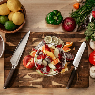 Schmidt Bros. Kitchen Cutlery 18" Acacia End-Grain Cutting Board