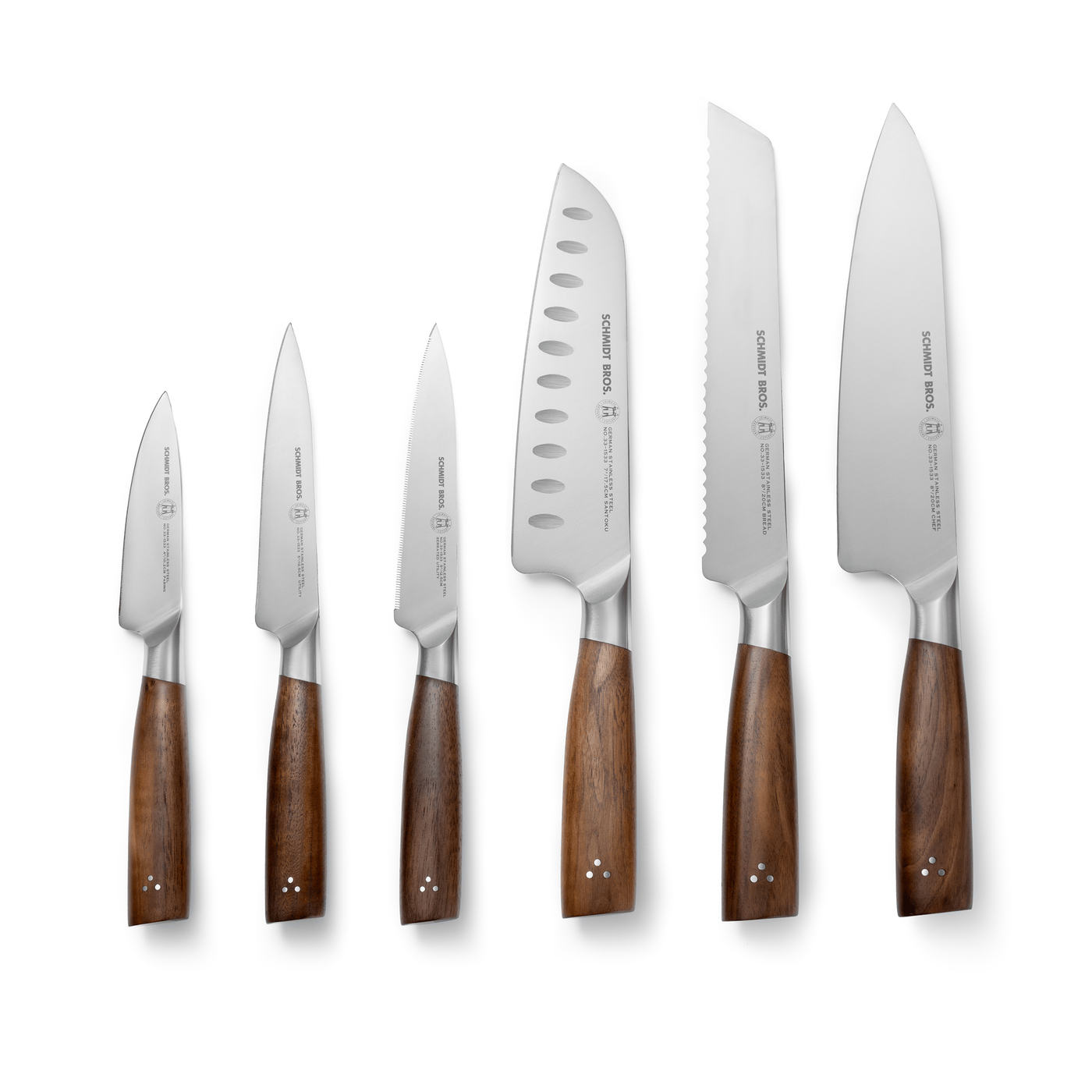 Schmidt Bros. Kitchen Cutlery Delta, 7-Piece Block Set