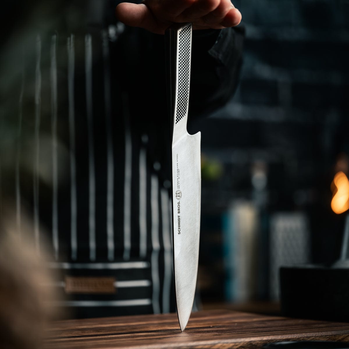 Schmidt Bros. Kitchen Cutlery Gridiron, 10-Piece Knife Block Set