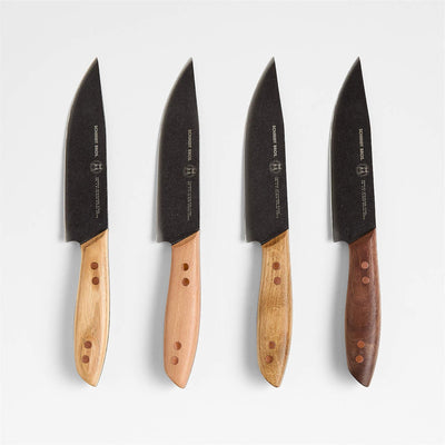 Schmidt Bros. Kitchen Cutlery Runwell, 4-Piece Jumbo Steak Knife Set