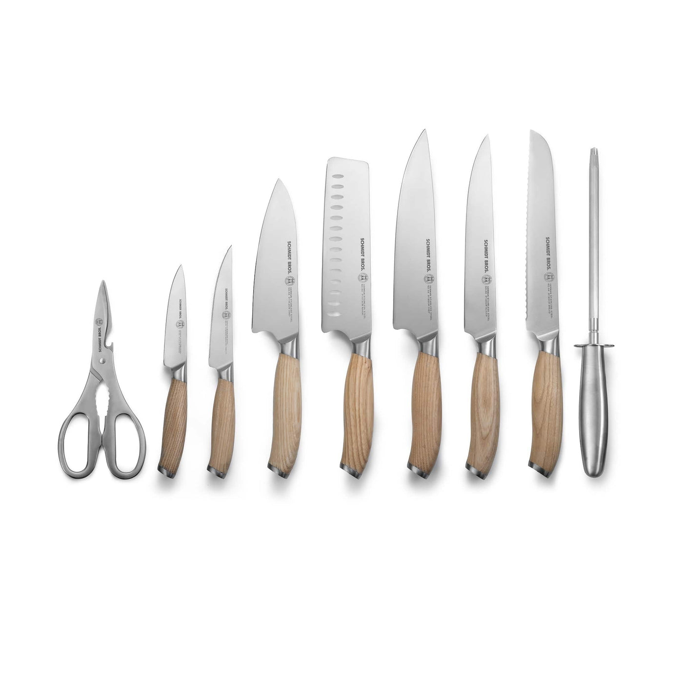 Schmidt Bros. Kitchen Cutlery Soho, 10-Piece Knife Block Set