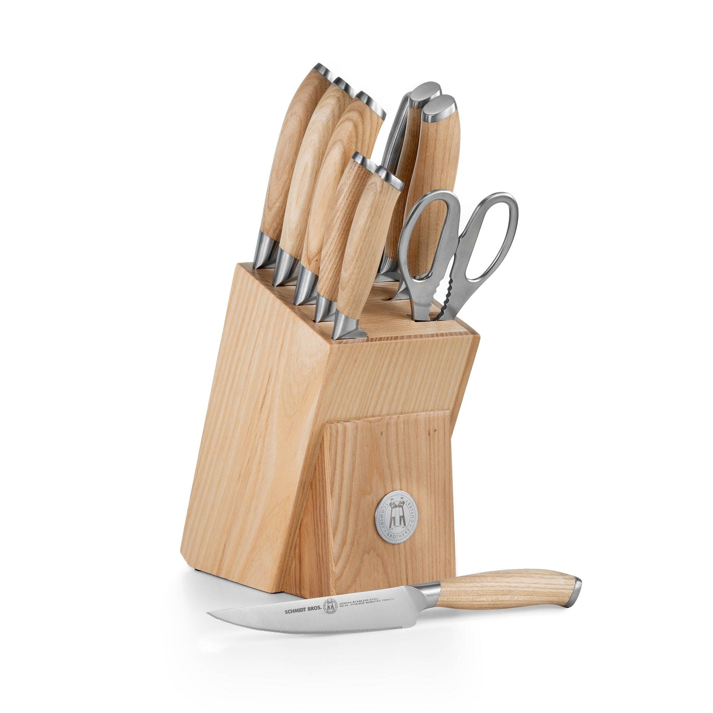 Schmidt Bros. Kitchen Cutlery Soho, 10-Piece Knife Block Set