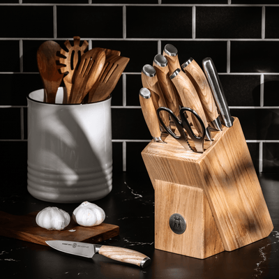 Schmidt Bros. Kitchen Cutlery Soho, 10-Piece Knife Block Set