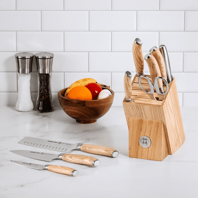 Schmidt Bros. Kitchen Cutlery Soho, 10-Piece Knife Block Set