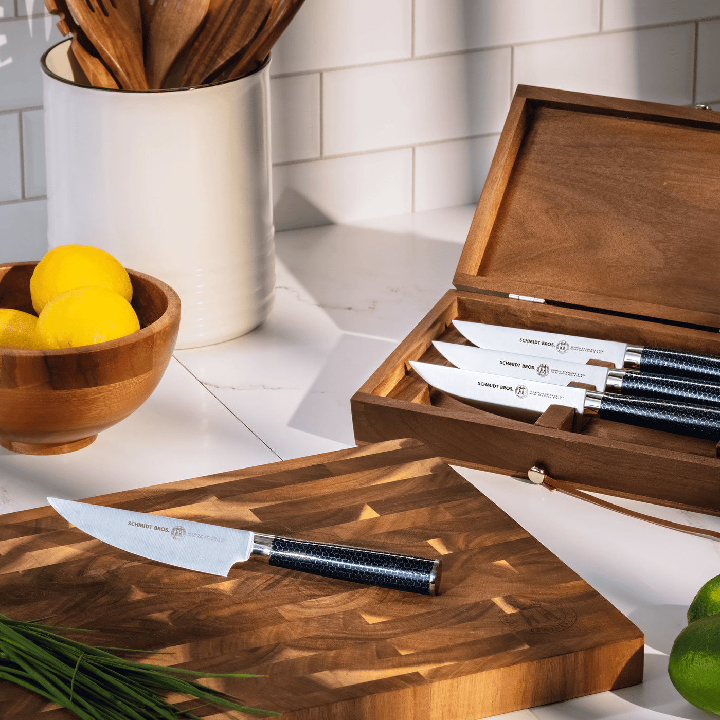 Schmidt Bros. Madison, 4-Piece Steak Knife Set
