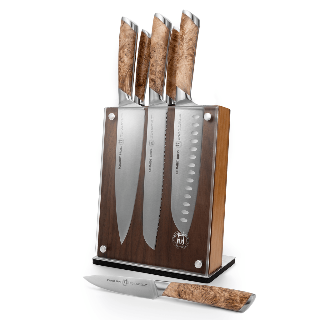 Strata, 7-Piece Knife Block Set – Schmidt Bros.