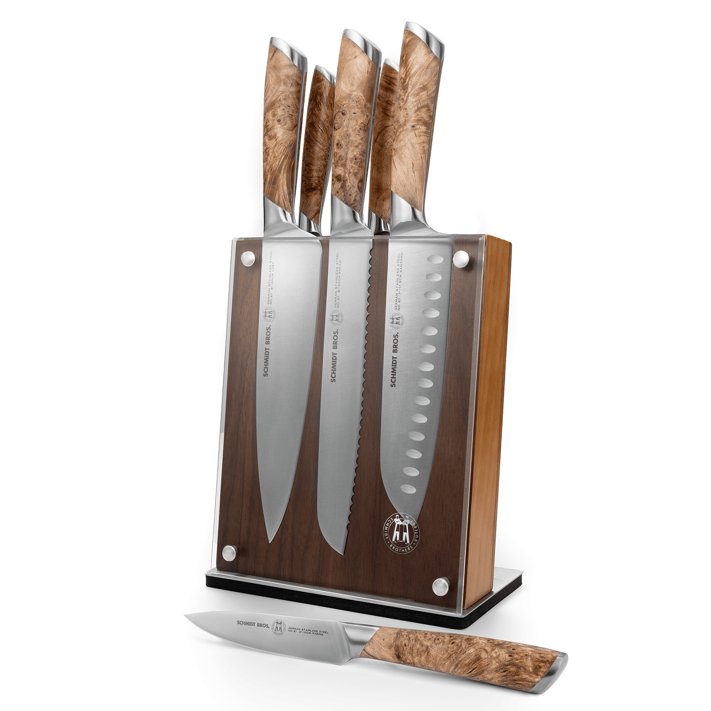 Strata, 7-Piece Knife Block Set – Schmidt Bros.