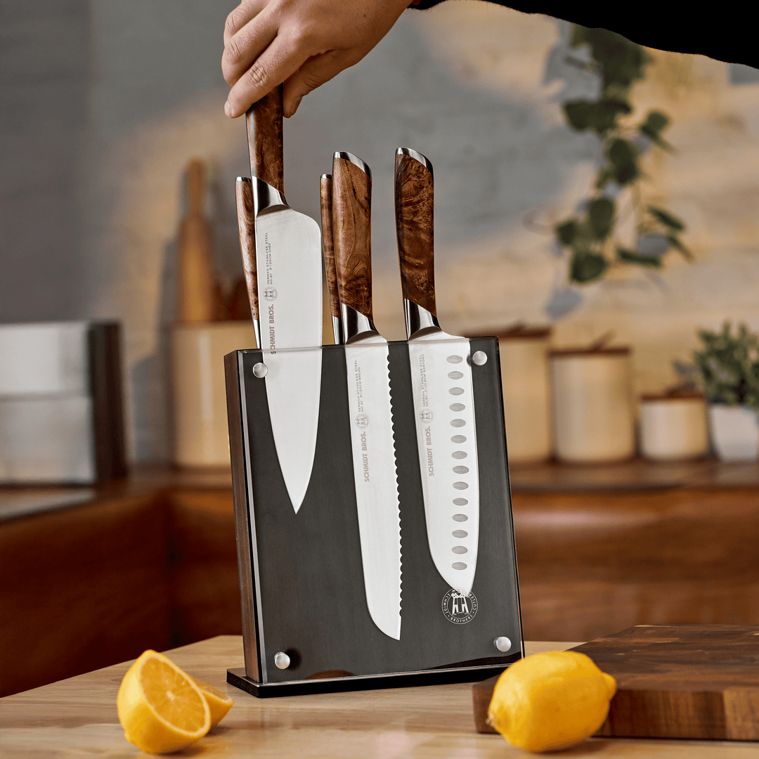 Strata, 7-Piece Knife Block Set – Schmidt Bros.