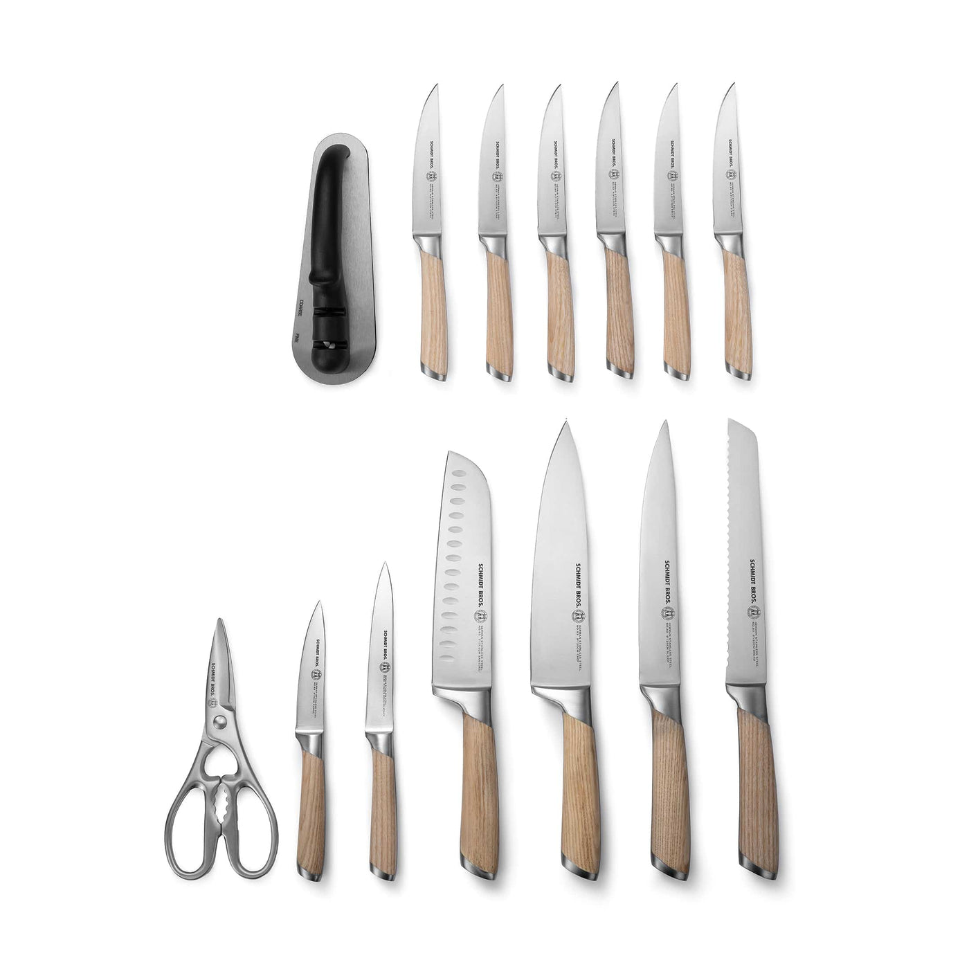 Schmidt Bros. Summit, 15-Piece Knife Block Set
