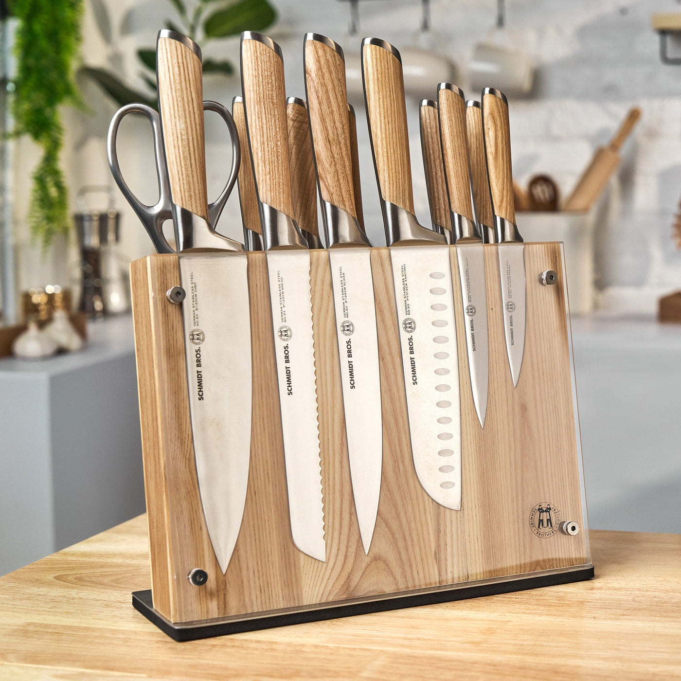 Schmidt Bros. Summit, 15-Piece Knife Block Set