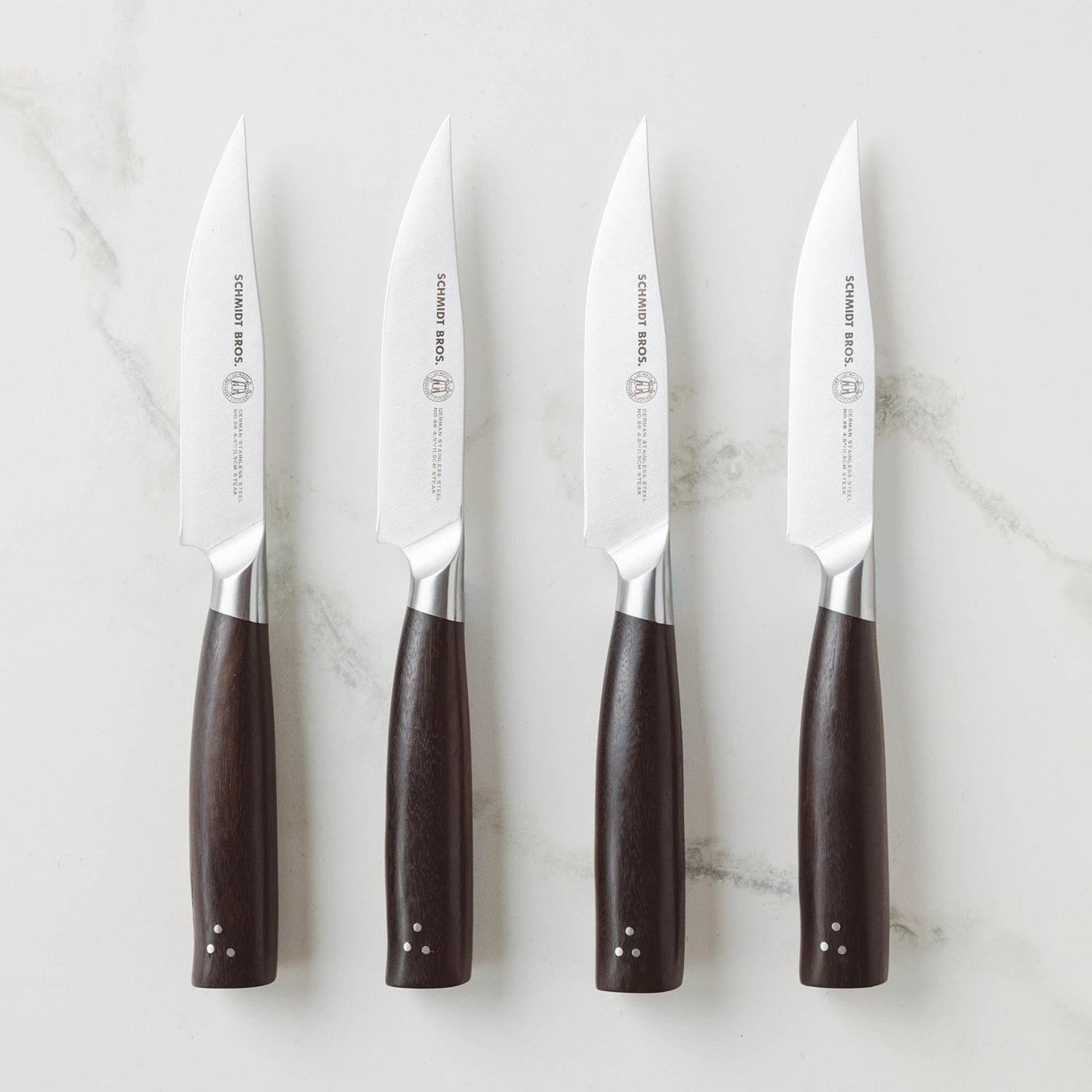 Gude Delta Series Forged Double Bolster Porterhouse Steak Knife 4