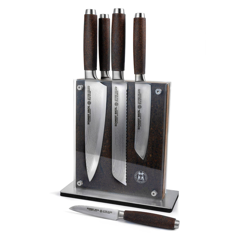 Schmidt Brothers Cutlery, Artisan, 7-Piece Knife Block Set