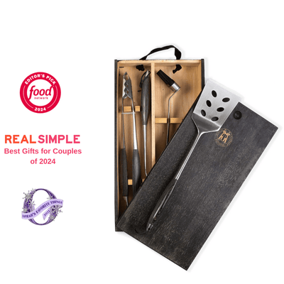 Schmidt Brothers - BBQ Ash 4 Piece Grill Set – Schmidt Bros. Schmidt Brothers - BBQ Ash 4 Piece Grill Set – Schmidt Bros.