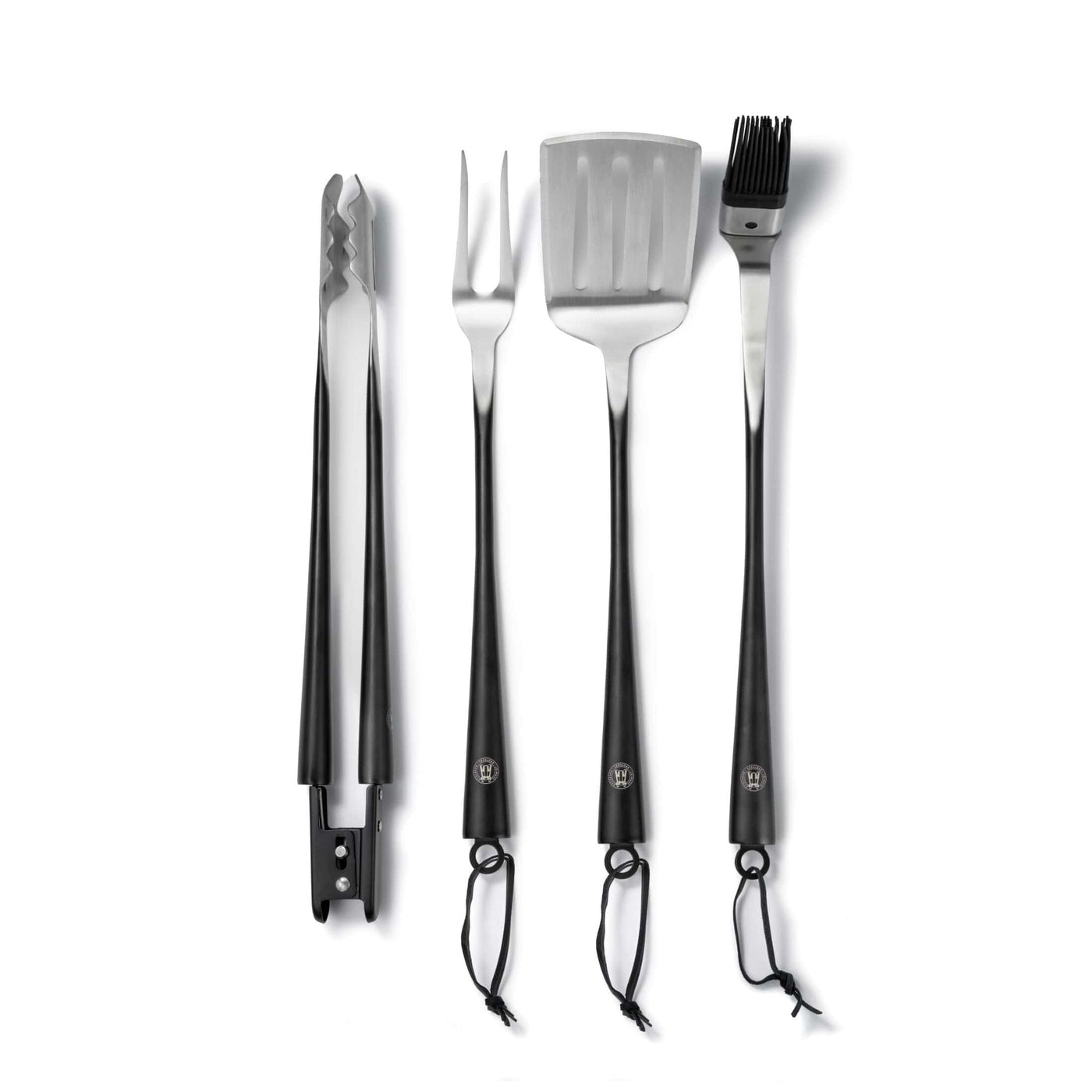 Schmidt Brothers BBQ Schmidt Brothers Cutlery, Carbon 6, 4-Piece Grill Set