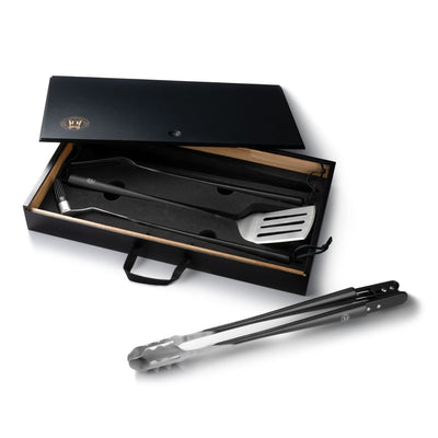 Schmidt Brothers BBQ Schmidt Brothers Cutlery, Carbon 6, 4-Piece Grill Set