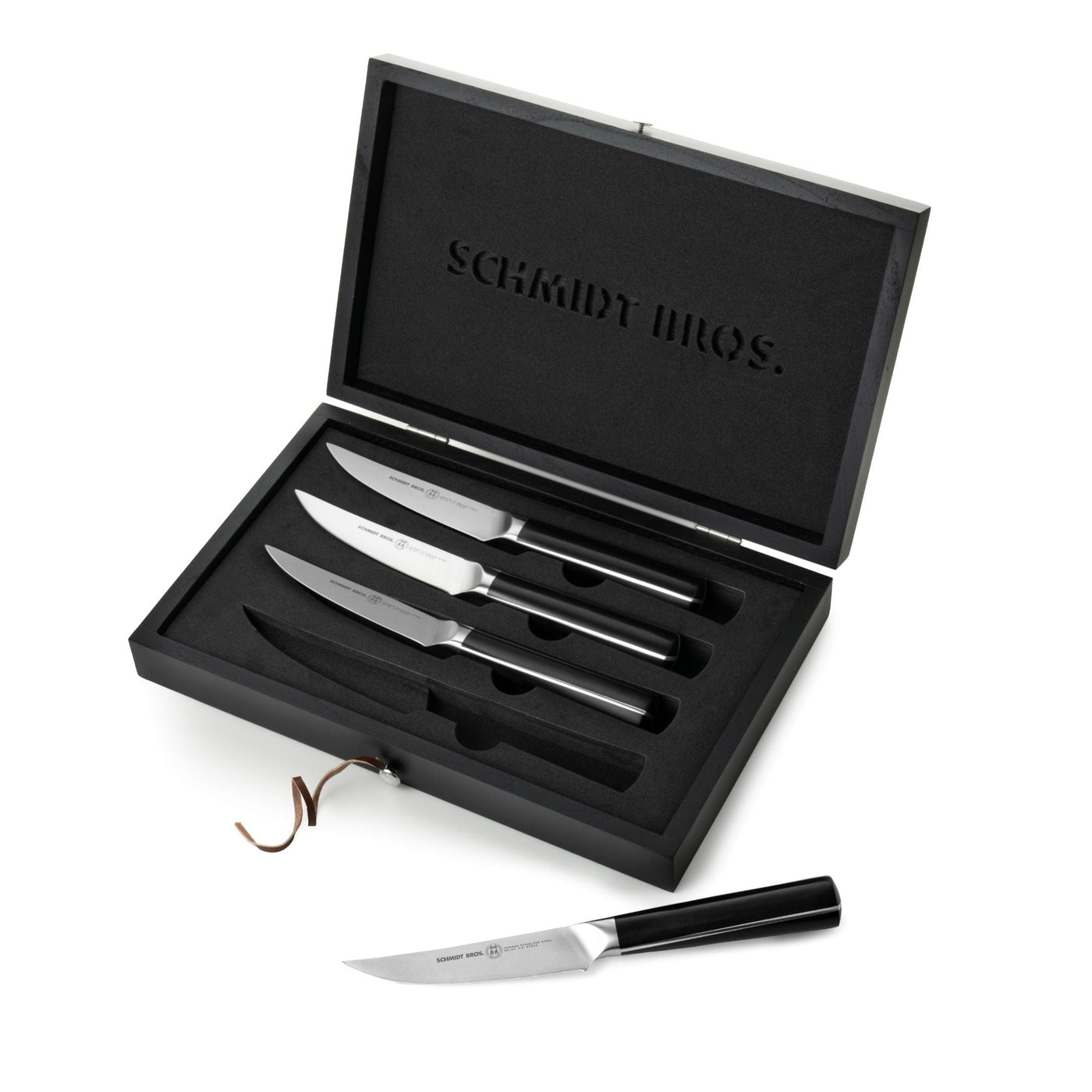 Schmidt Brothers Kitchen Cutlery Crosstown, 4-Piece Steak Knife Set