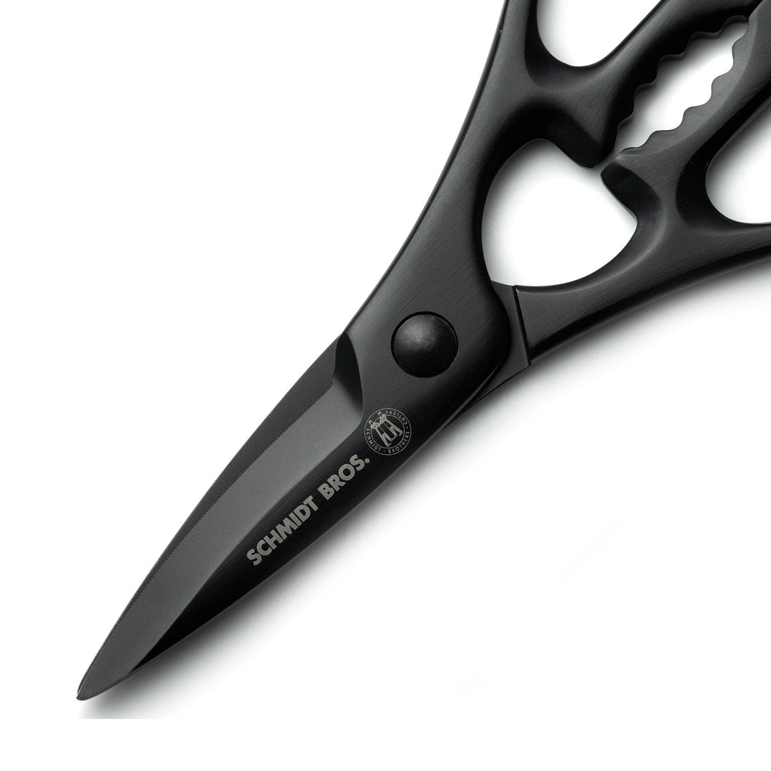 Schmidt Brothers Cutlery, Jet Black Forged Kitchen Shears