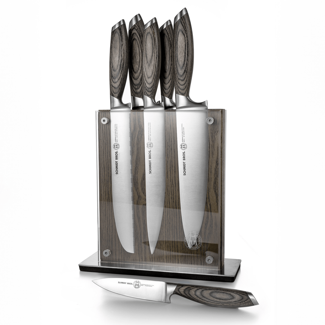 【激レア!!フルセット】アシモクラフツ deck_a SOTE sbs kit Schmidt Brothers, Bonded Ash, 7-Piece Knife Set, High-Carbon