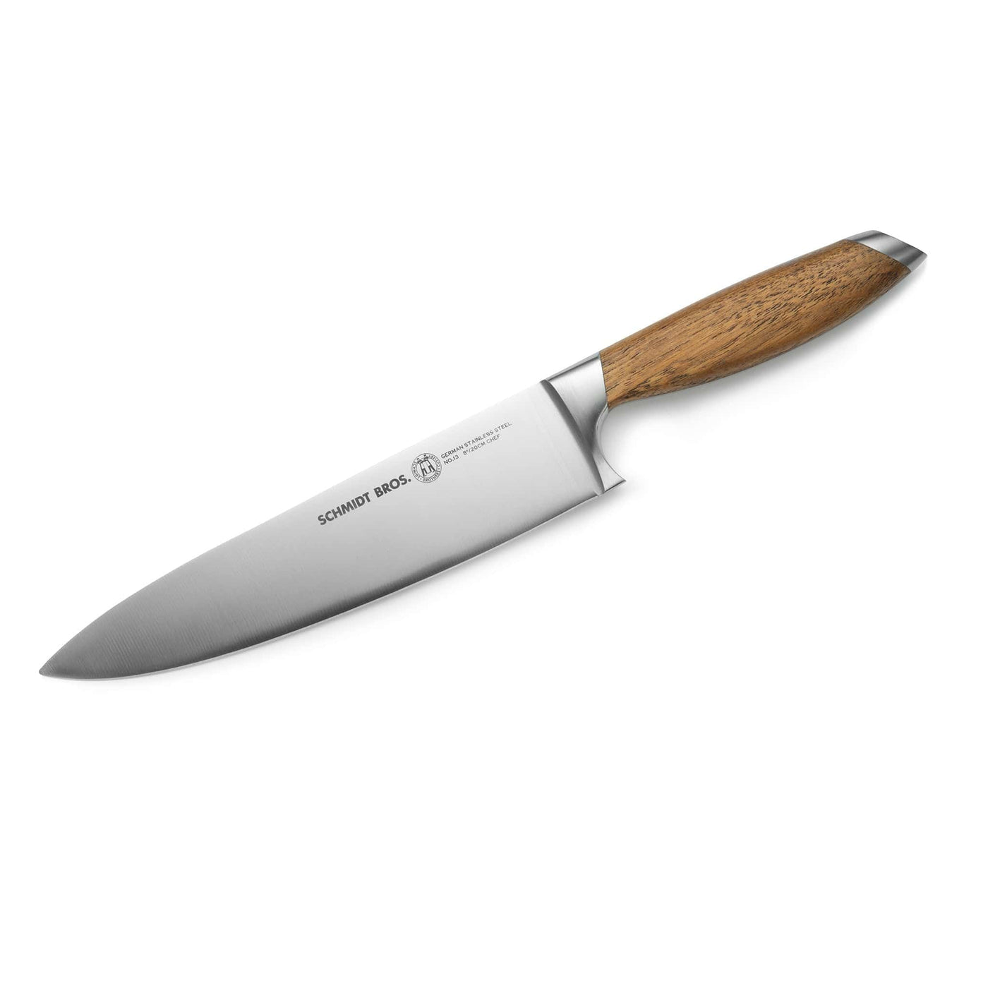 Schmidt Brothers - Bonded Teak, 15-Piece Knife Set, High-Carbon Stainless  Steel Cutlery in Acacia Magnetic Knife Block and Knife Sharpener – Schmidt  Bros.