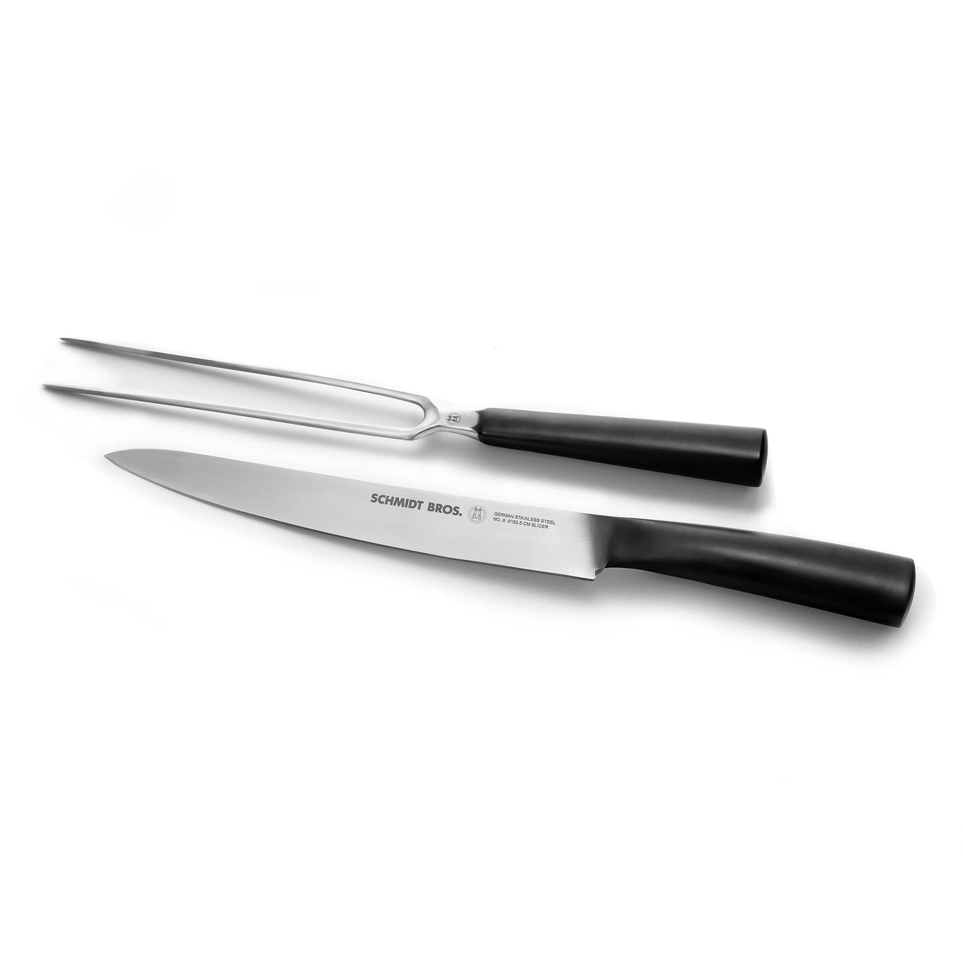 Schmidt Brothers Kitchen Cutlery Schmidt Brothers - Carbon 6, 2-Piece Carving Set with Display Box