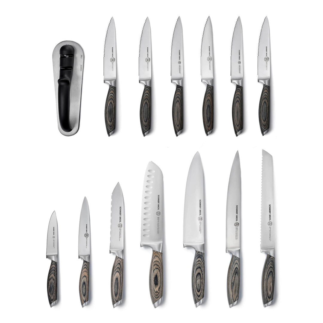 3-Piece Stainless Steel Cutlery Bonded Ash Starter Set