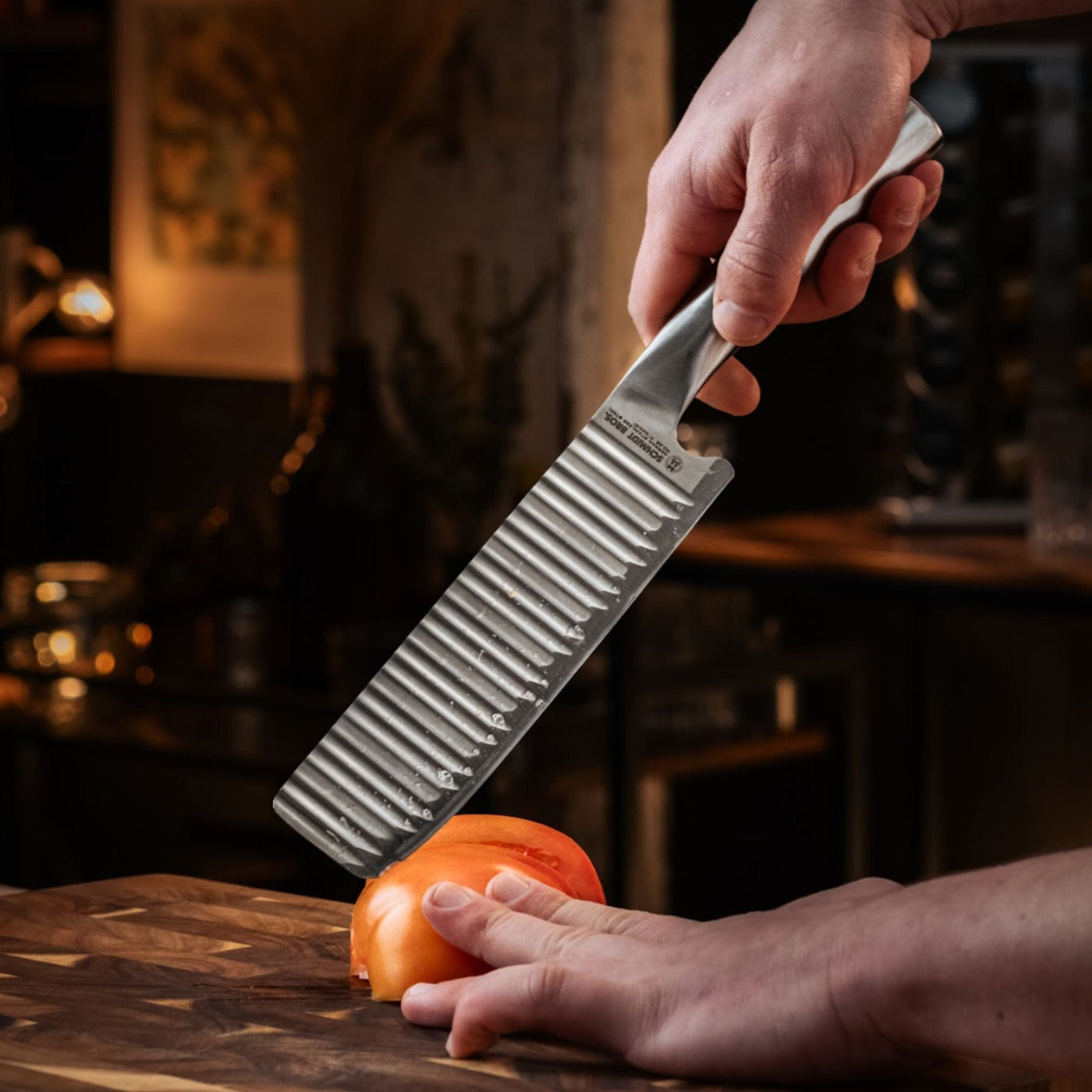 Schmidt Brothers Kitchen Cutlery Schmidt Brothers Cutlery, Evolution, 7" Nakiri Knife