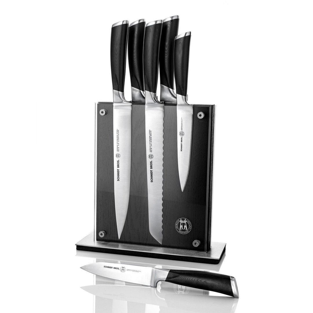 Heritage 7-Piece Knife Block Set | Schmidt Brothers – Schmidt Bros.