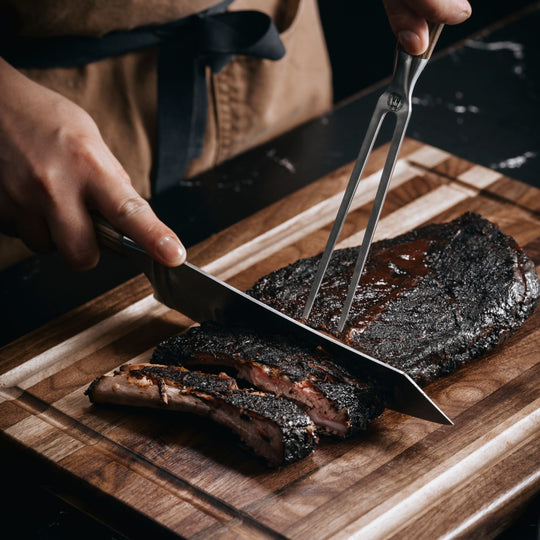 天然木食器♦️ヴィンテージ47点セット♦️BBQに◎ 海外製オーダー♦️補償付　送料込 Zebra Wood, 6-Piece BBQ Knife Set – Schmidt Bros.