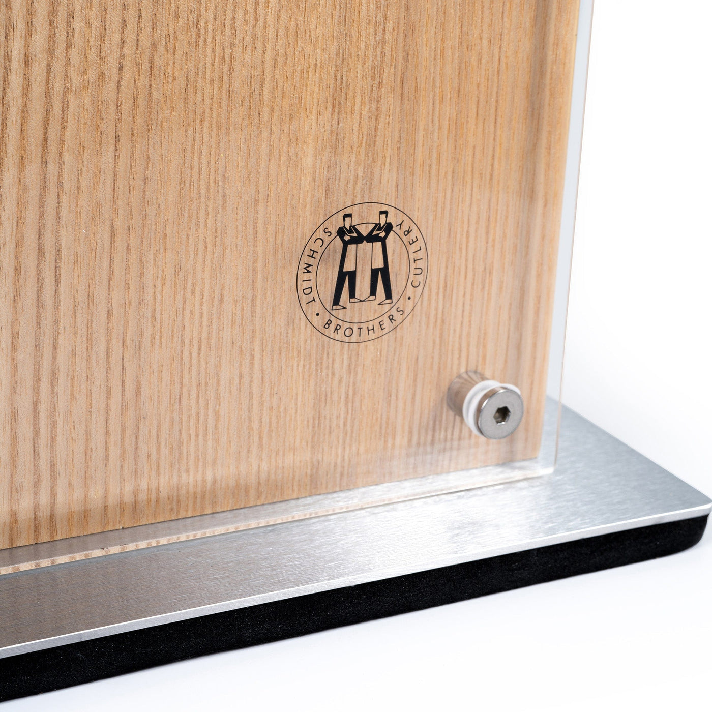 Schmidt Brothers White Oak Borough Magnetic Knife Block