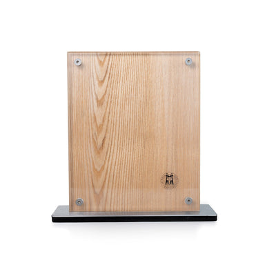 Schmidt Brothers White Oak Midtown Magnetic Knife Block