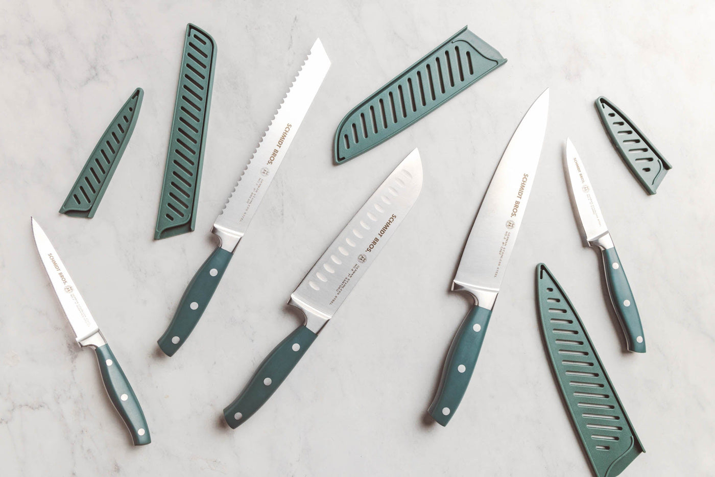 Schmidt Brothers Cutlery 10-piece Bonded Steel Knife Block Set – ShopEZ USA
